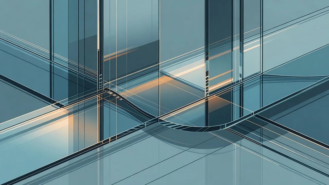 Side-by-side comparison of tempered glass breaking into granules and laminated glass showing a spiderweb crack pattern